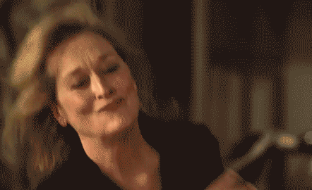 Meryl Streep bailando