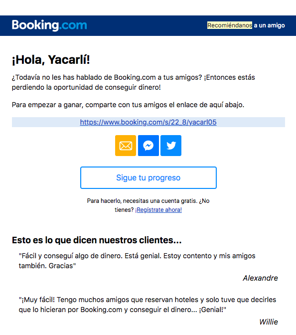 Envío de emails a la vuelta de las vacaciones