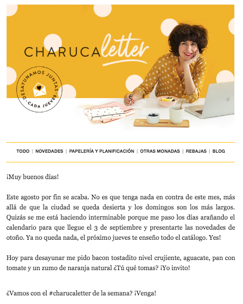 Tipos de newsletters