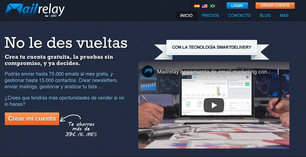 mailrelay herramienta de mailing