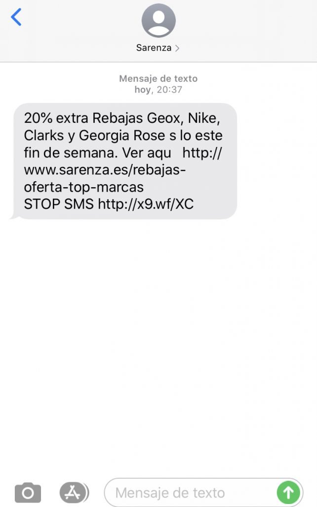 Campaña SMS efectiva