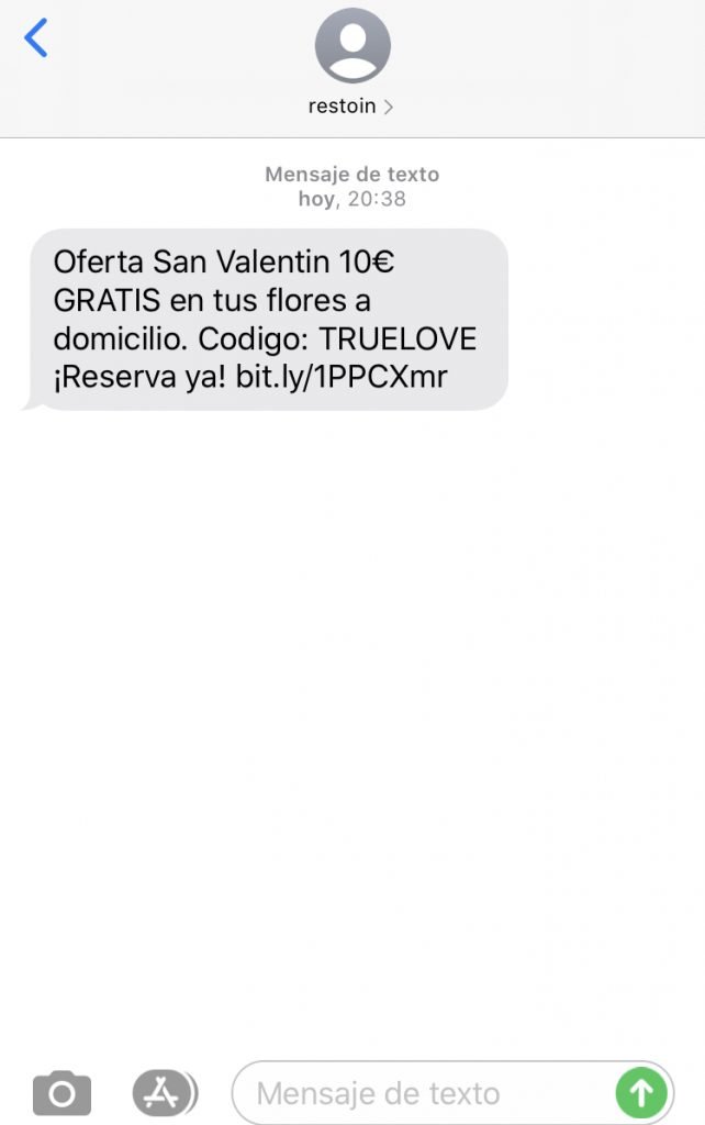 Enviar campañas de SMS