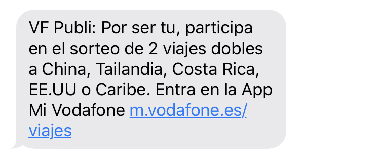 Enviar campañas de SMS