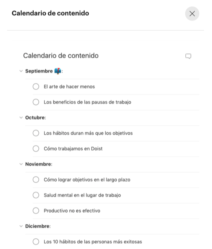 todoist calendario