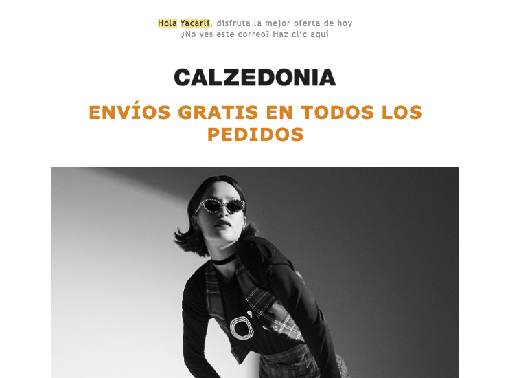 ejemplo calzedonia