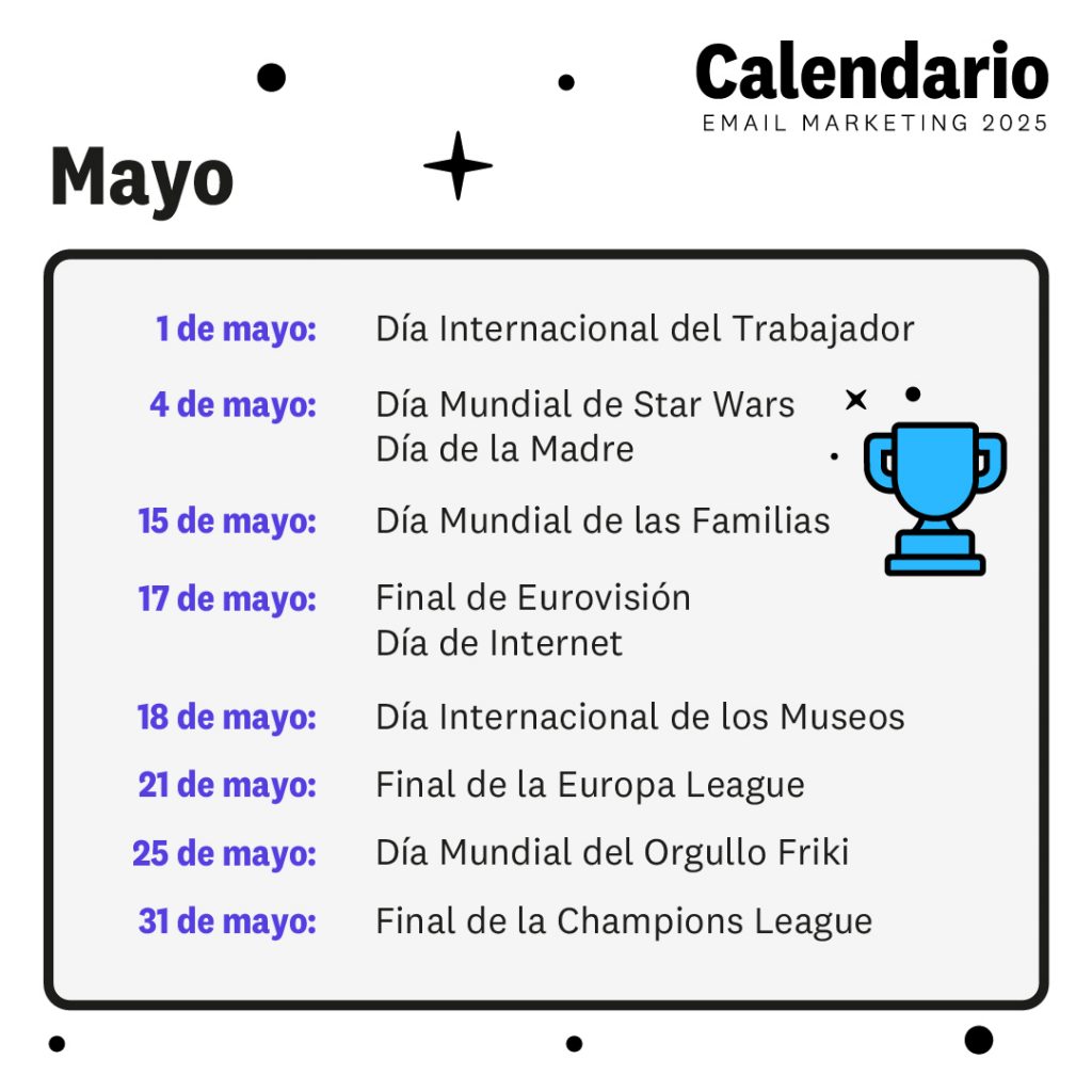 calendario marketing mayo