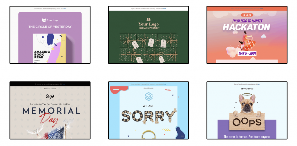 plantillas prediseñadas