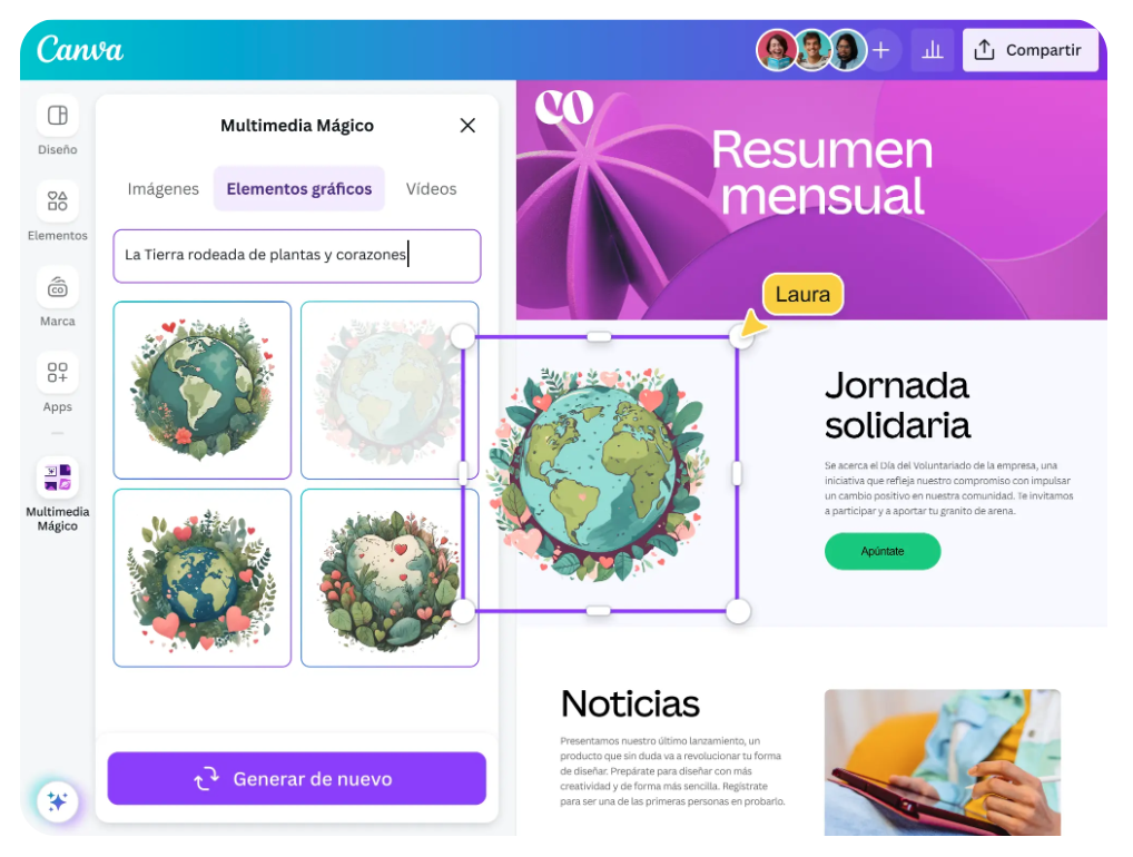 imágenes generadas por IA para email