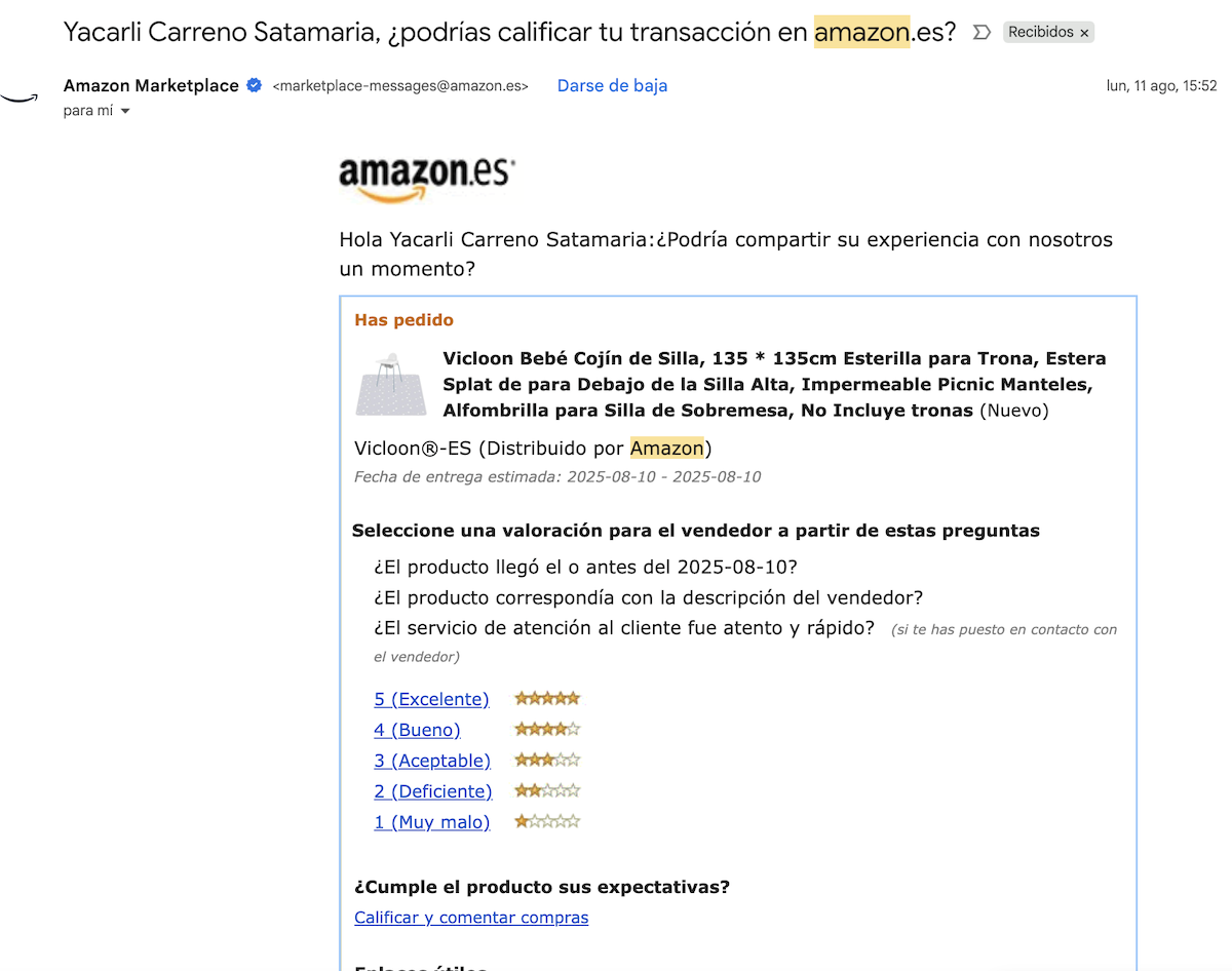 Lo que Amazon puede enseñarnos sobre campañas de email marketing