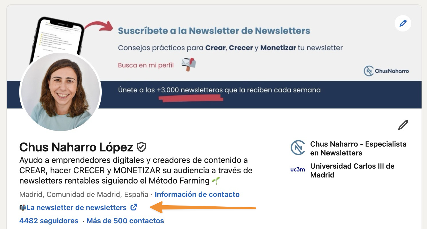 linkedin para hacer crecer lista de suscriptores