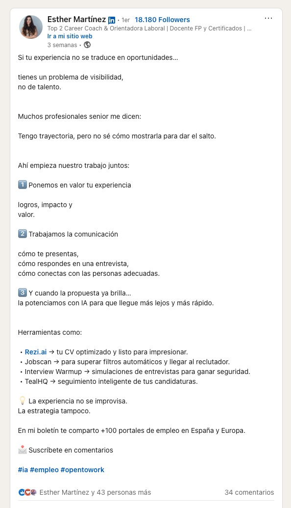 aumentar lista de correo con linkedin