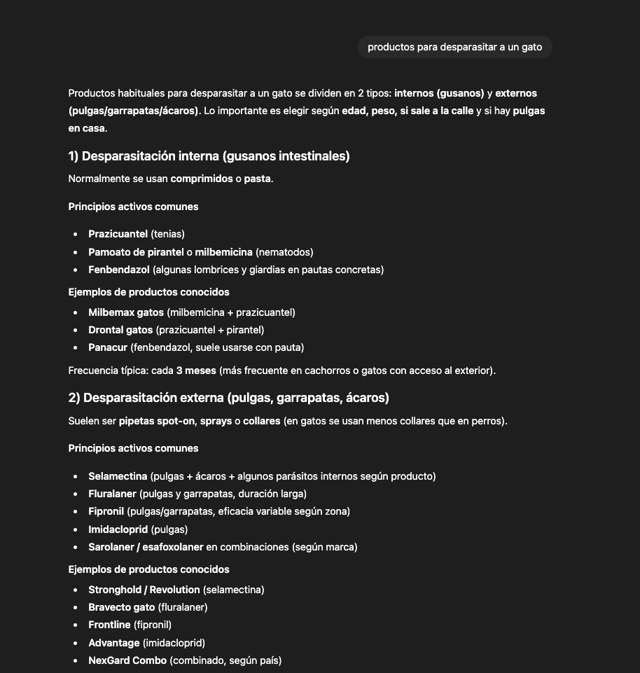 chatgpt ejemplo resultado