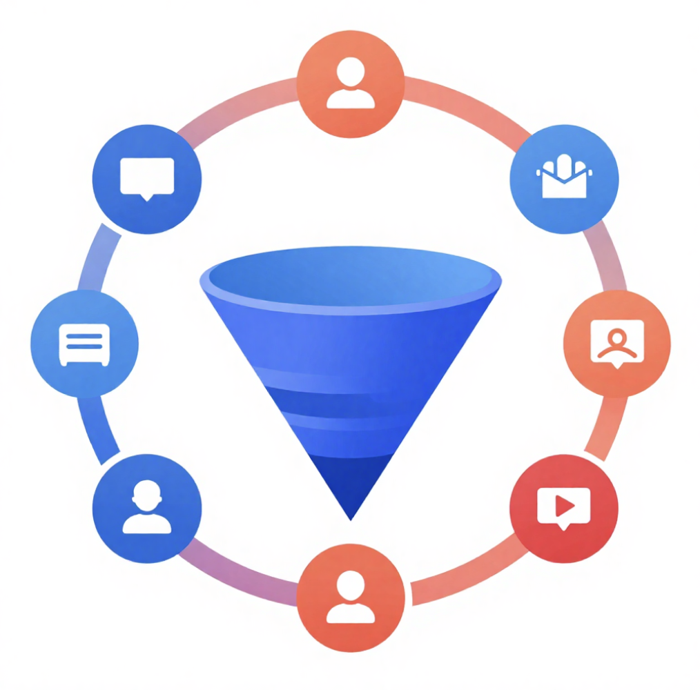 El fin de los funnels lineales: relaciones circulares, loops de fidelización y marketing como comunidad