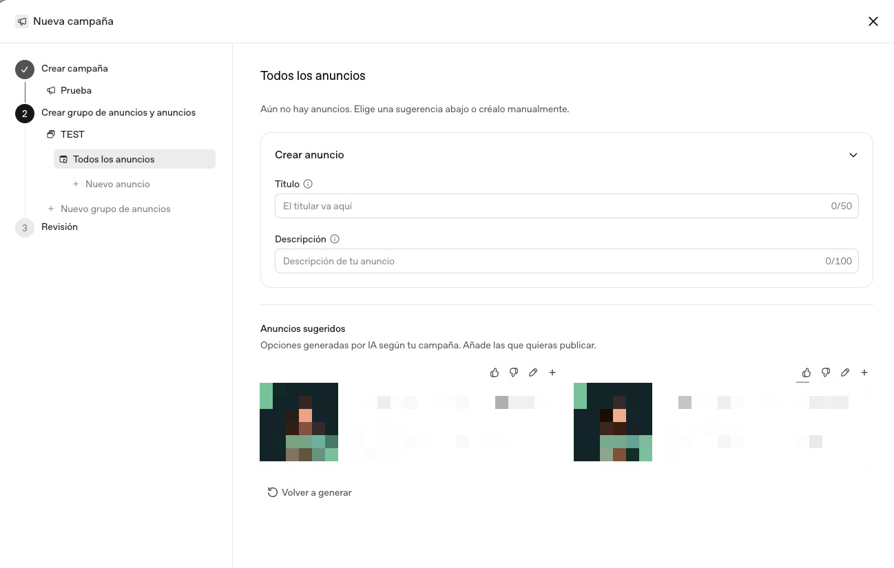 chatgpt diseñar anuncio ads manager
