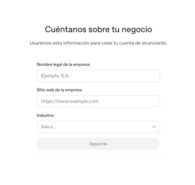 informacion negocio chatgpt ads