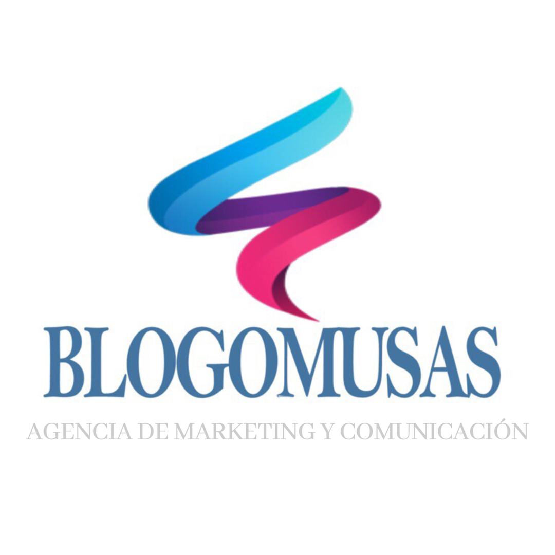logo blogomusas agencia de comunicación