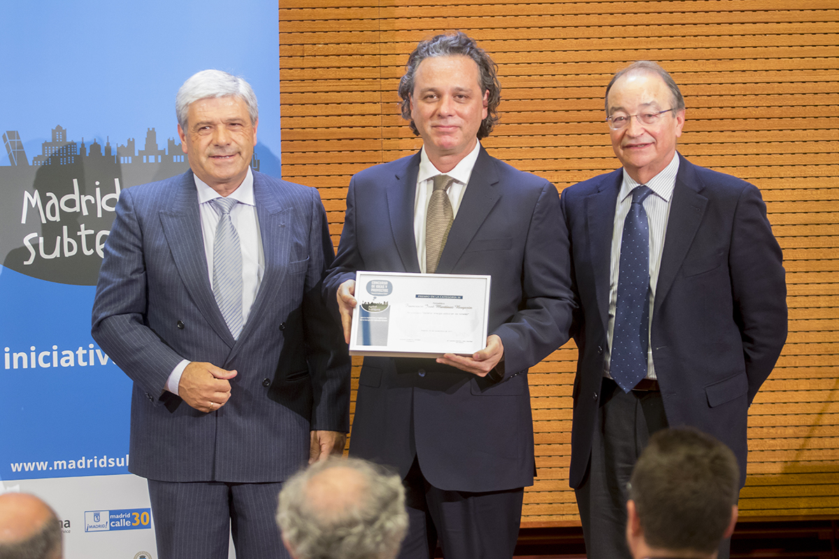Tunel Energy premiado en I Concurso de Madrid Subterra