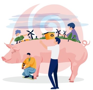 Sostenibilidad medioambiental, económica y social como valor diferencial del porcino español