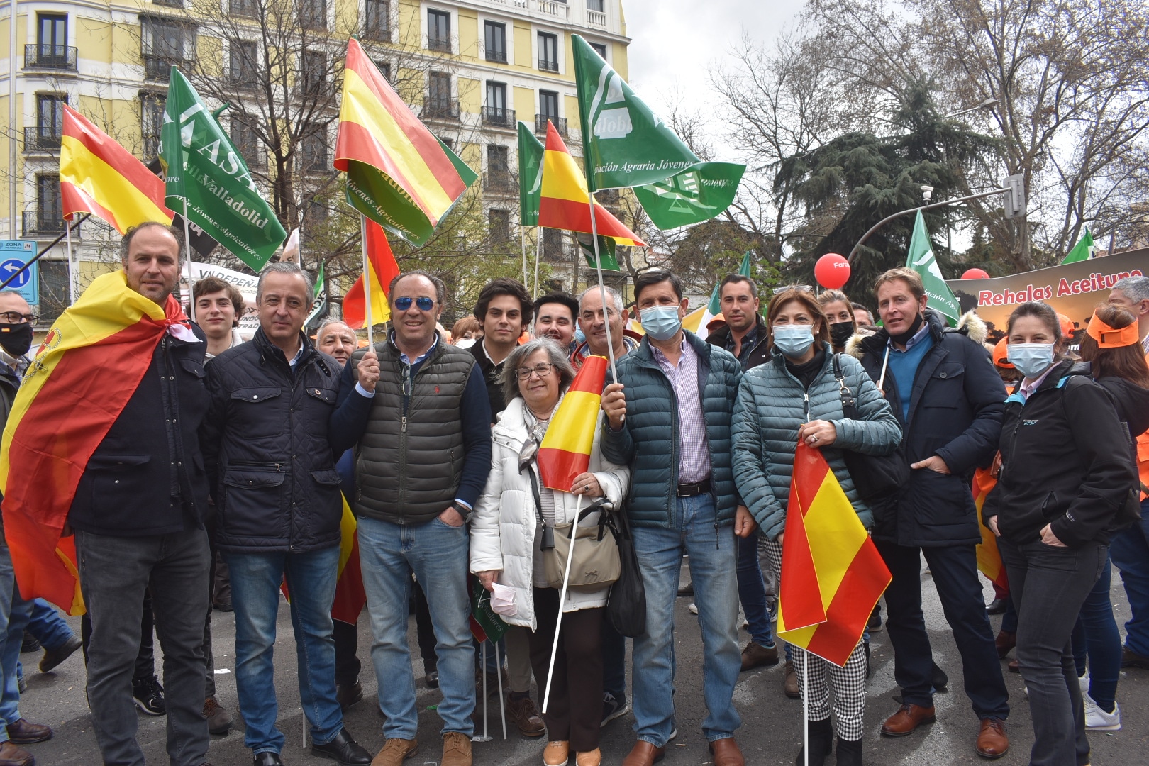Ganaderos y agricultores protestan en Valladolid