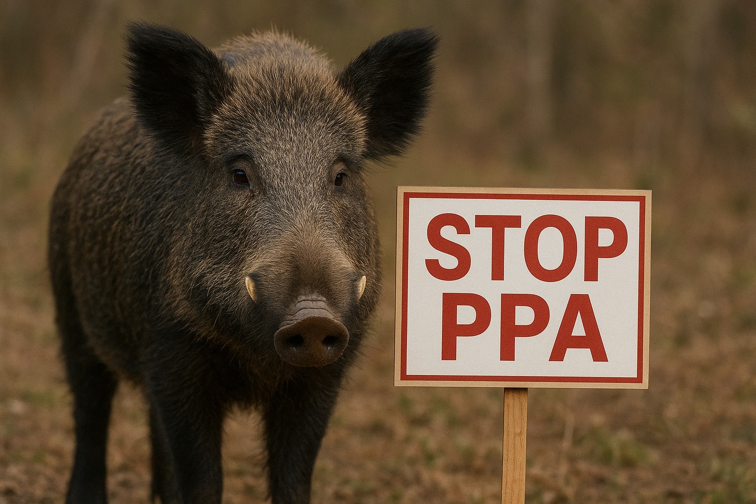 Unidad, profesionalidad y responsabilidad ante la detección de la Peste Porcina Africana