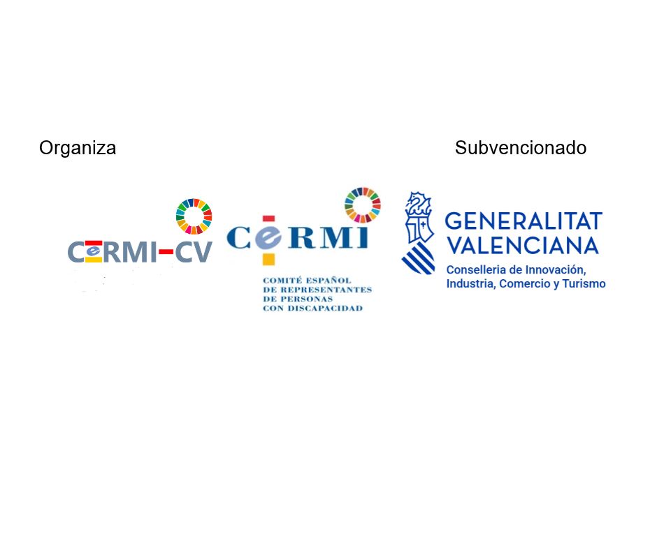 Organizan CERMI CV y CERMI Estatal, con subvención de la Generalitat Valenciana.