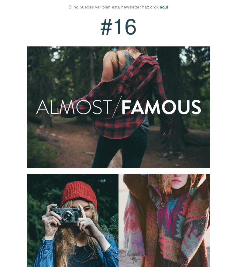 Plantilla email marketing Moda