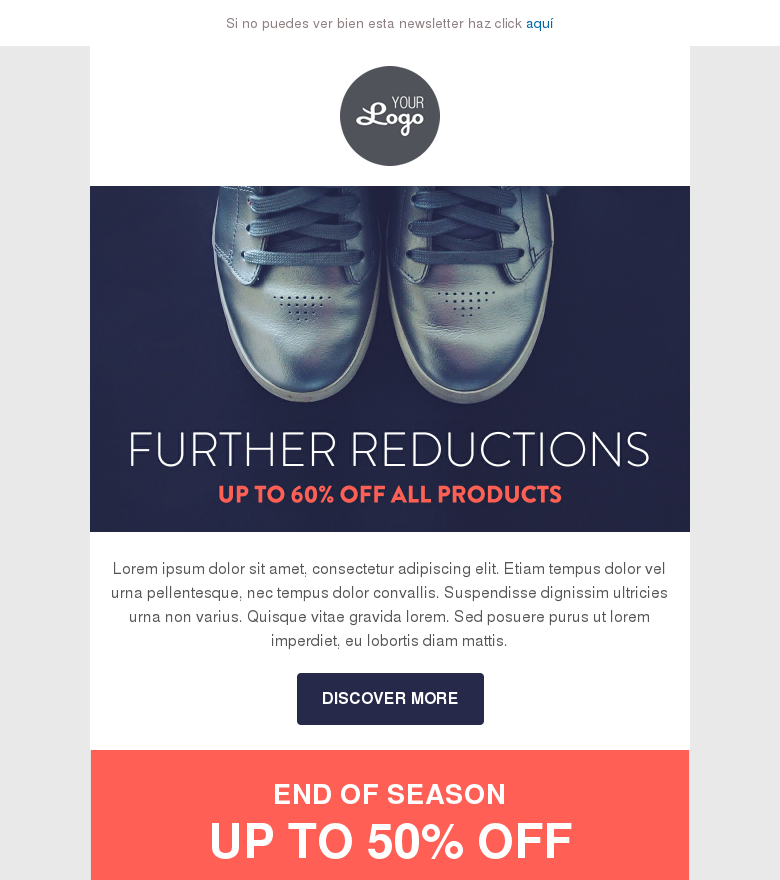 Plantilla email marketing Complementos