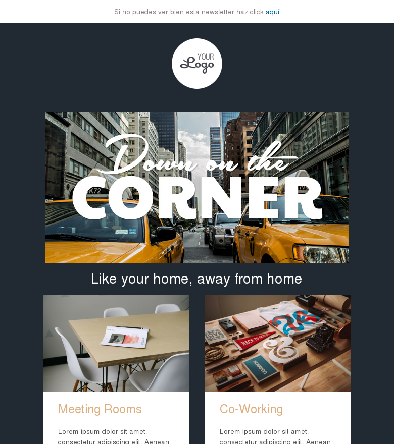 Plantilla email marketing Manhattan