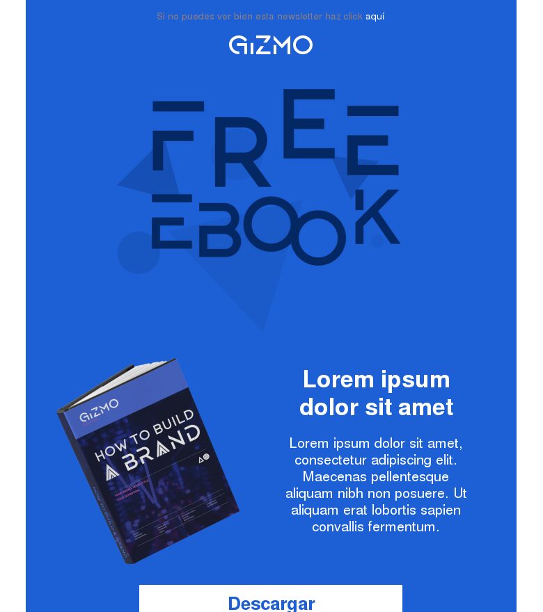 Template email marketing Dia del libro 1