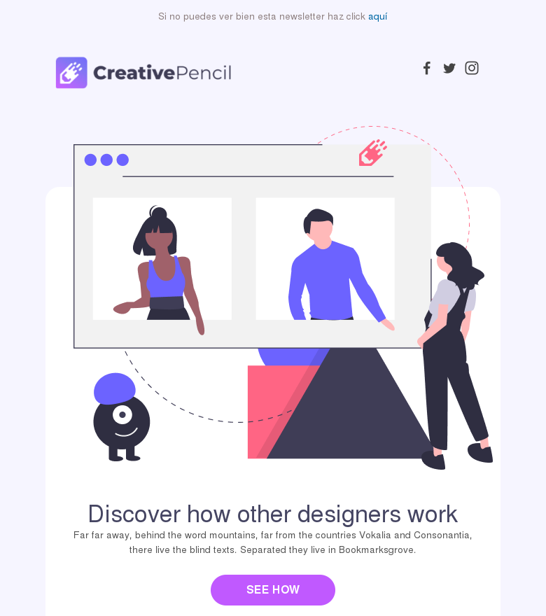 Plantilla email marketing Buena compañía