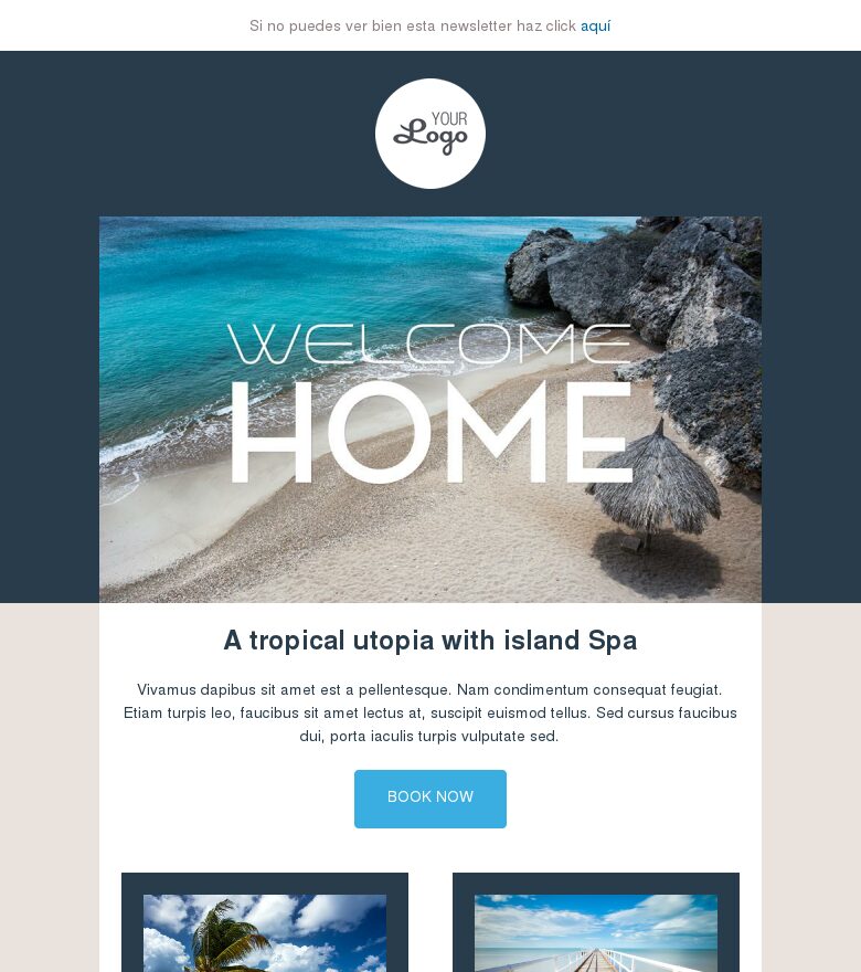 Template email marketing Agencia
