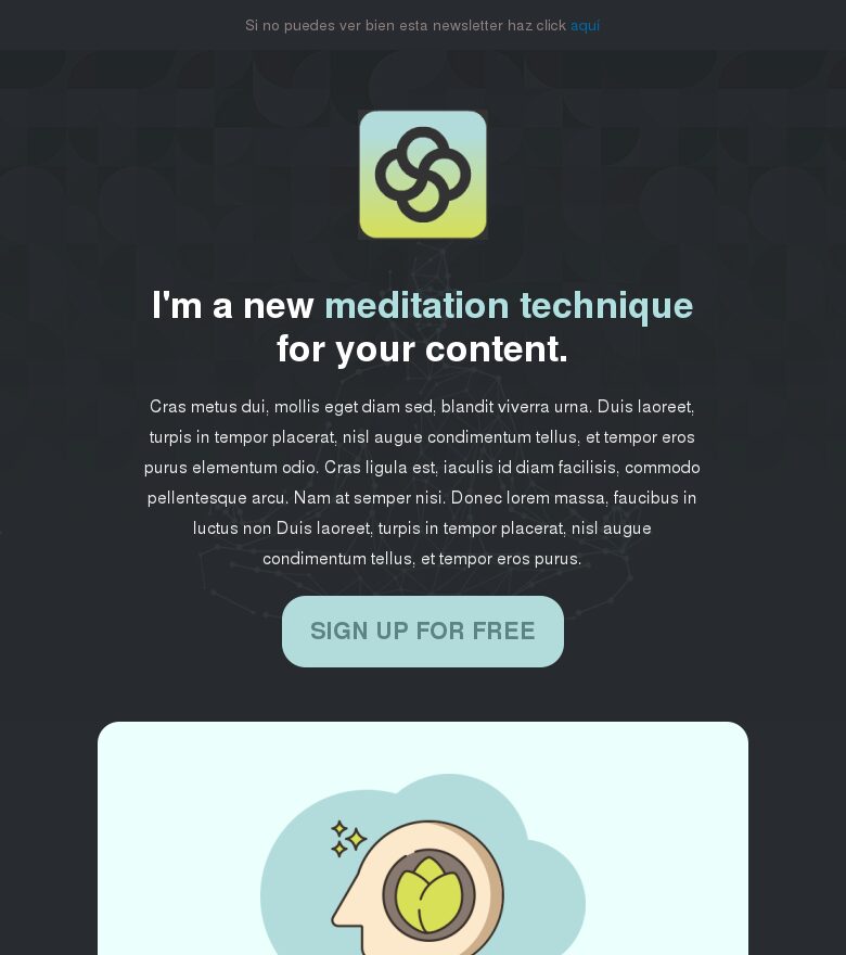 Template email marketing App descarga