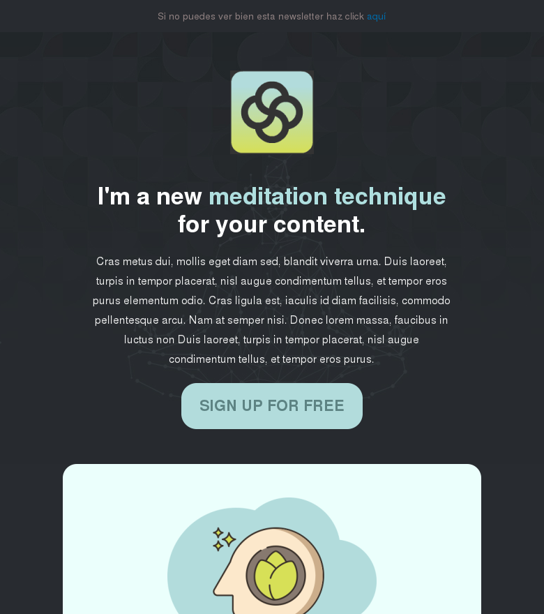 Plantilla email marketing App descarga