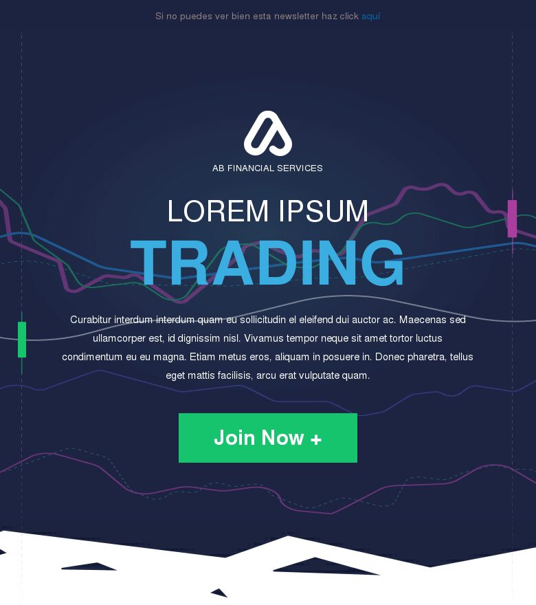 Email marketing template Resultados estudio
