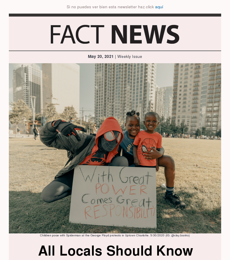 Plantilla email marketing Fast news