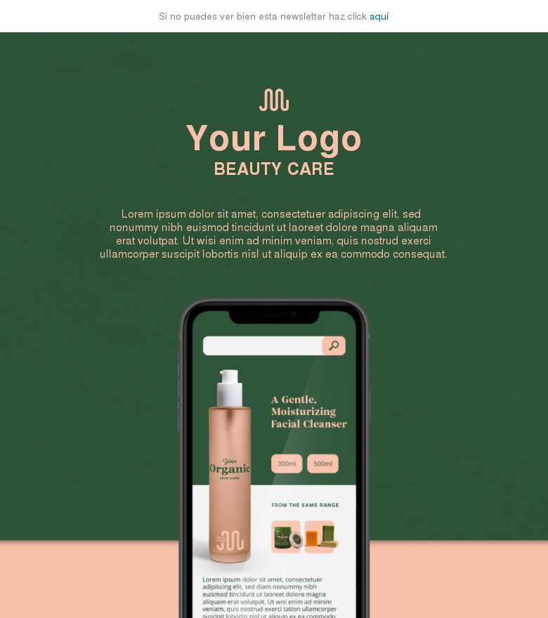 Template email marketing Tres razones para amar nuestra nueva app