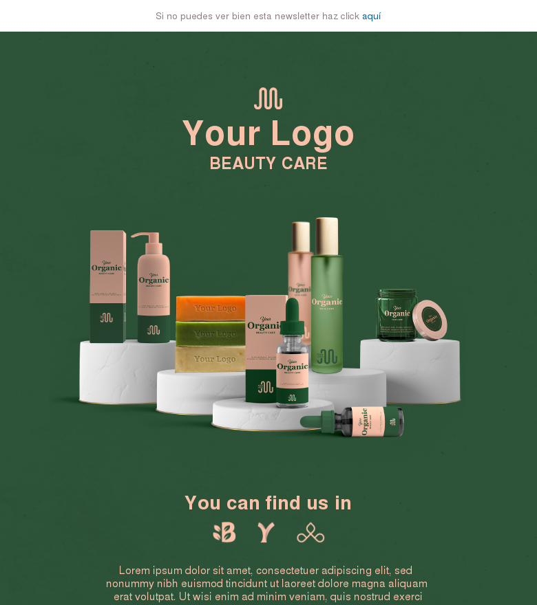 Plantilla email marketing Exciting news we are expanding