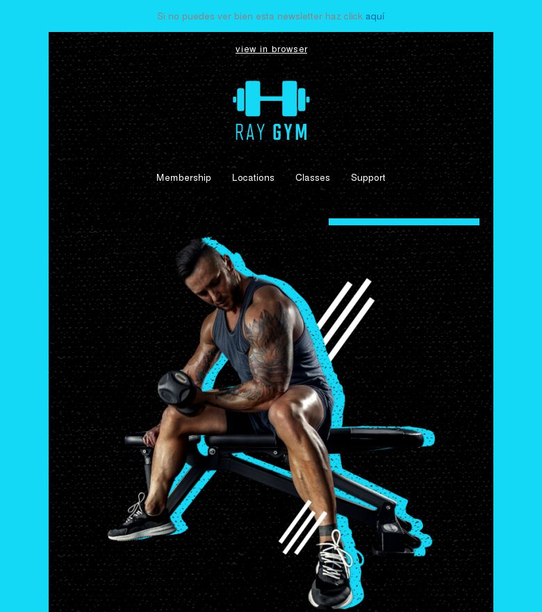 Template email marketing Hablemos de la salud masculina