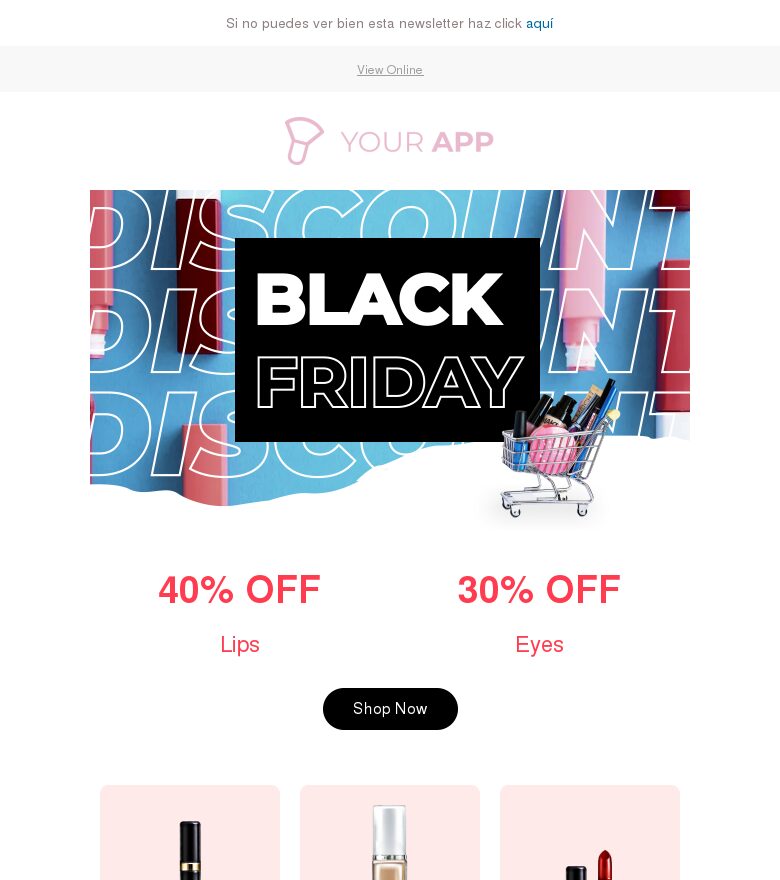Template email marketing Black Friday #15