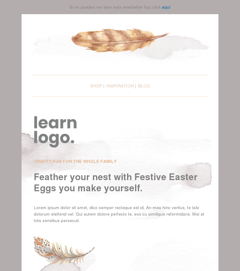 Plantilla email marketing Getting eggy with it