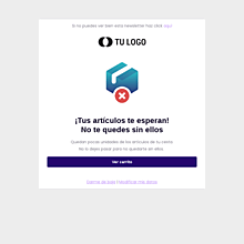 Plantilla email marketing Carrito 3-2