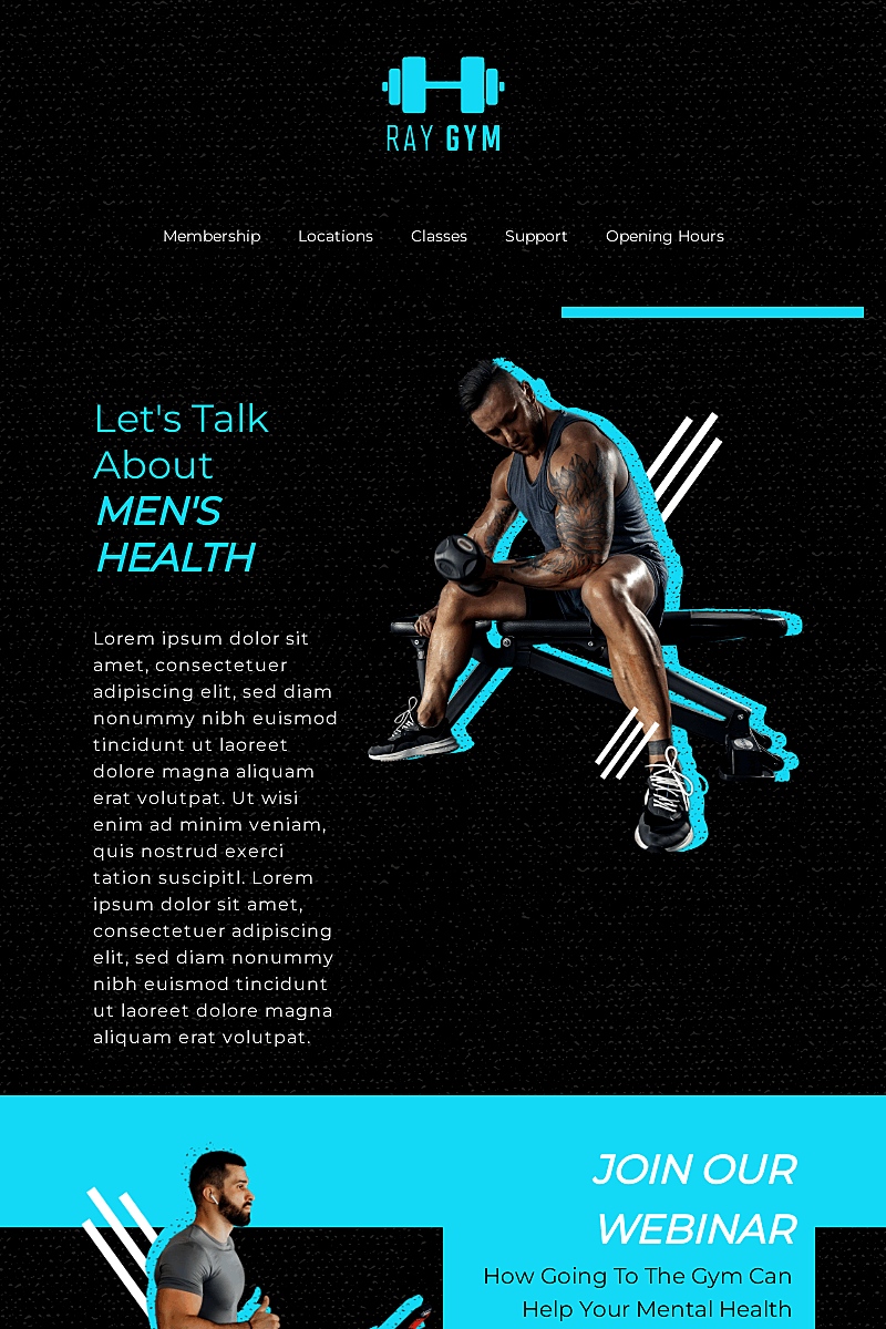 Template Mens health