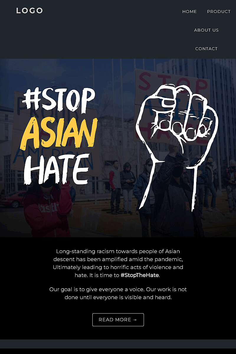 Plantilla Change starts with listening 2