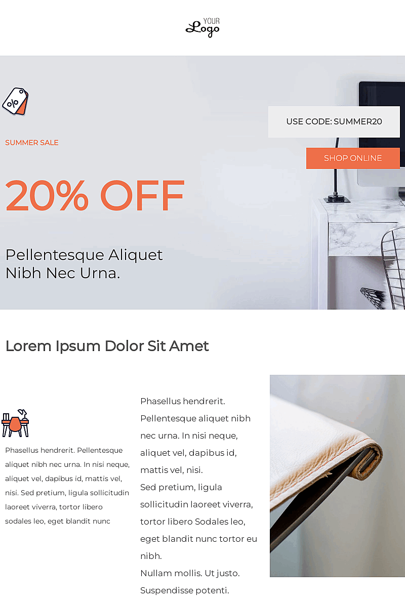 Plantilla landing page Product Sale 3