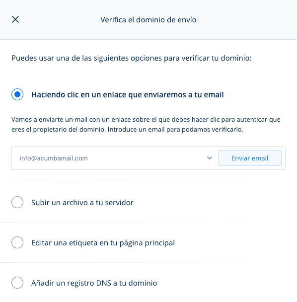 verificar dominio para evitar correo no deseado