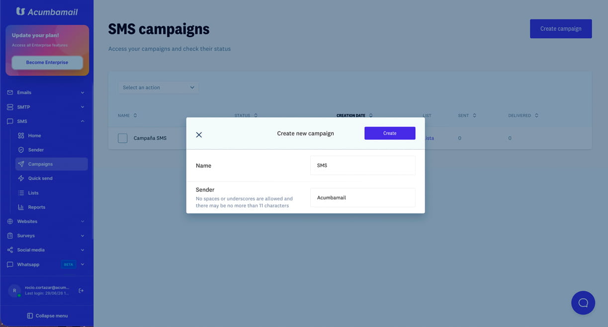 Email marketing campaigns