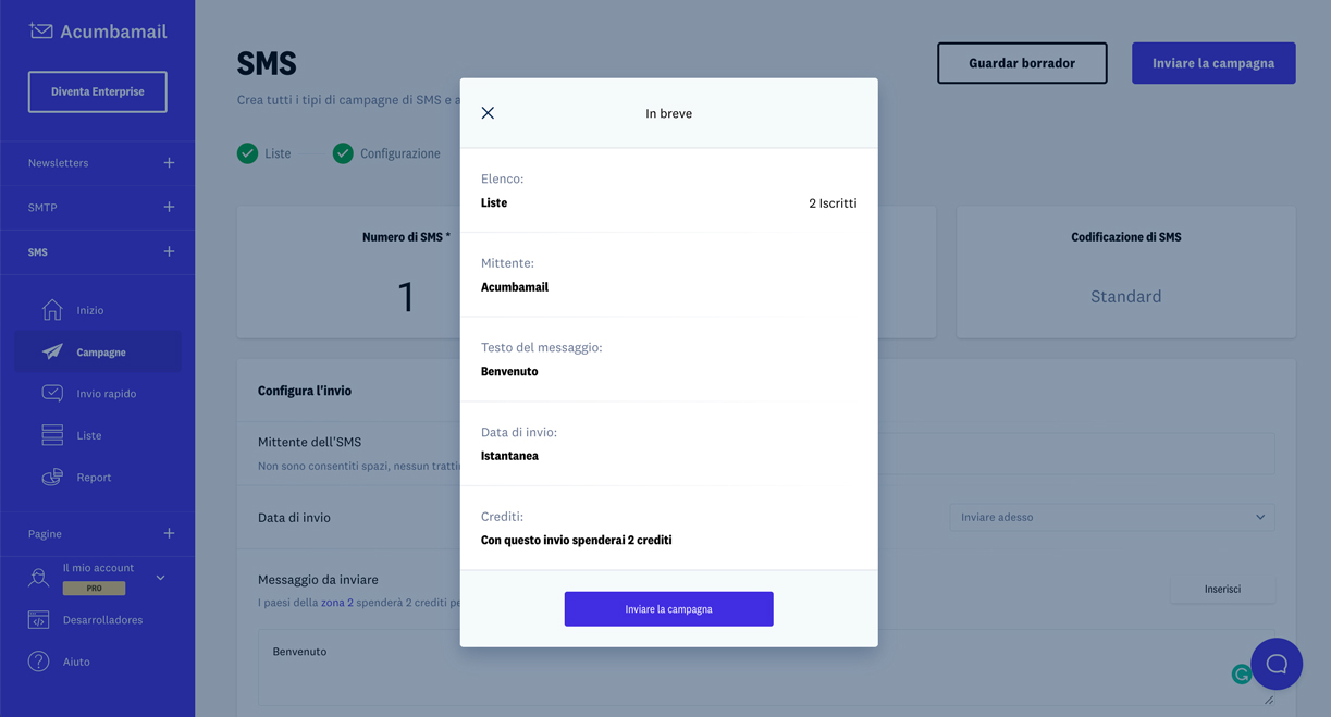 Campagne di email marketing