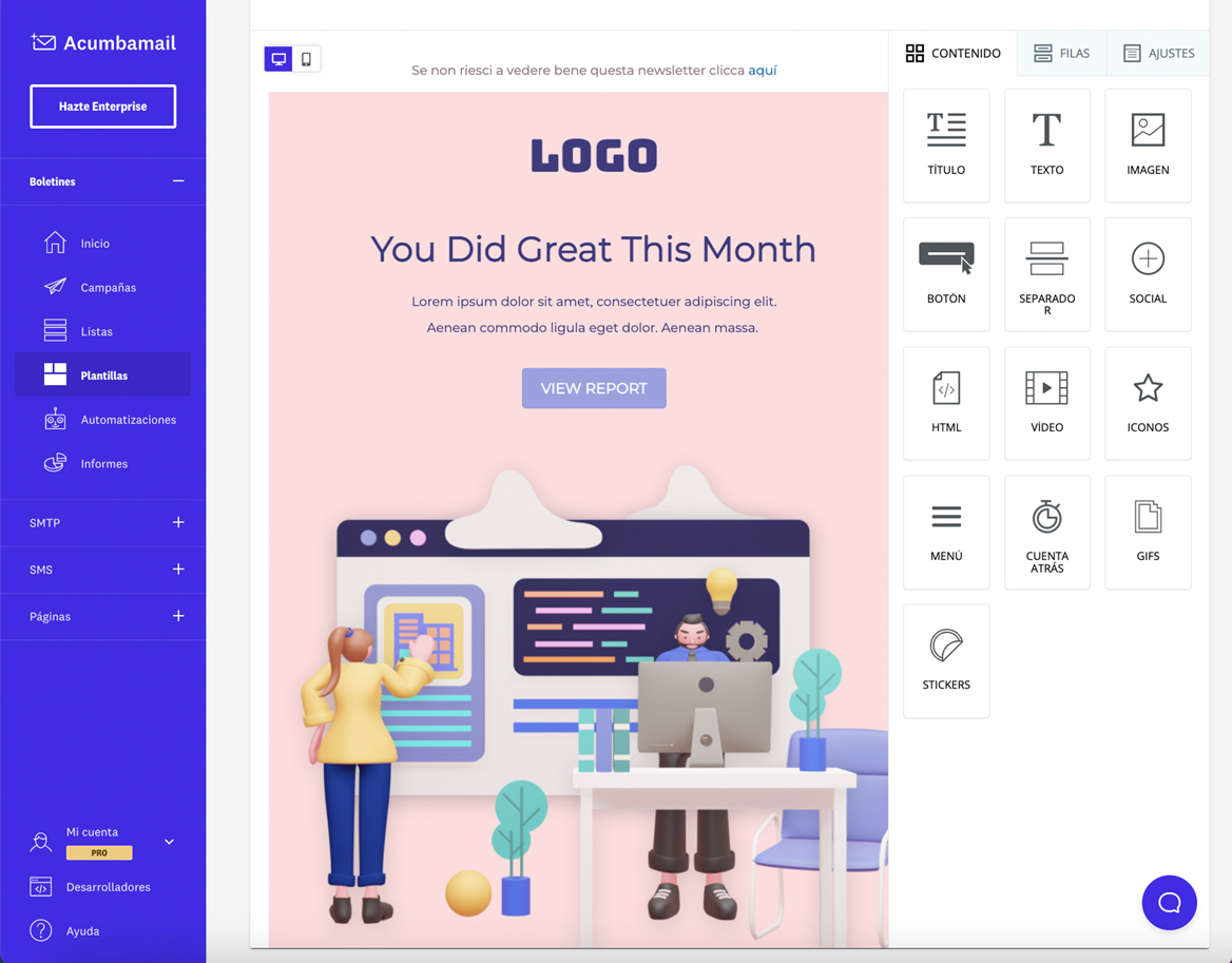 Email marketing fácil, rápido y efectivo