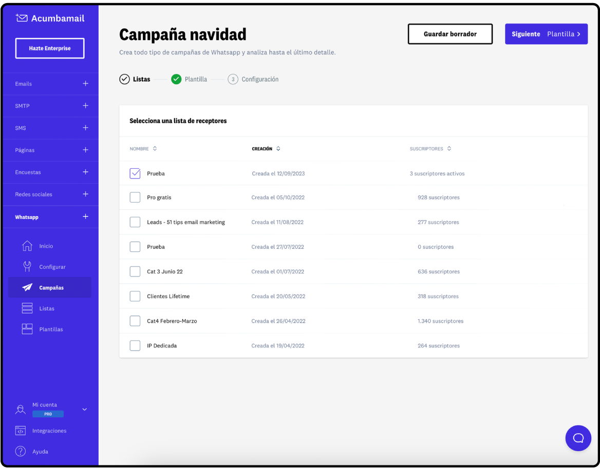 Crea tu cuenta de Whatsapp Business